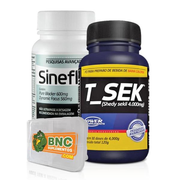 Combo Zero Barriga - Sineflex + T Sek - Power Supplements