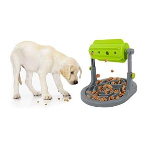 Tudo sobre 'Comedouro Alimentador Lento Devagar e Interativo para Cães Cachorros Gatos - Premium'