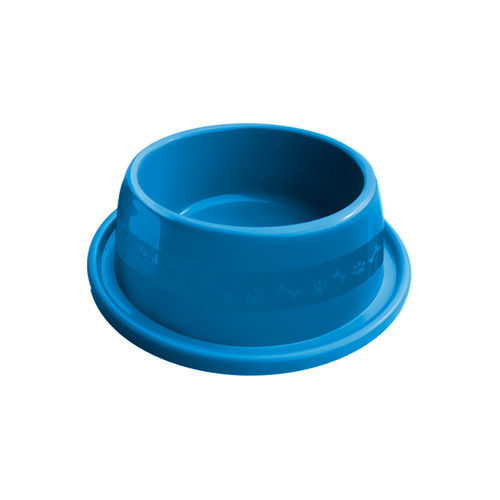 Comedouro Plástico Furacão Pet Antiformiga Nº1 350ml - Azul