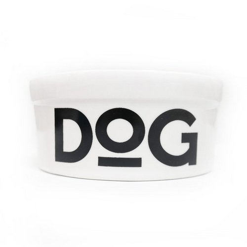 Comedouro Porcelana Dog Branco