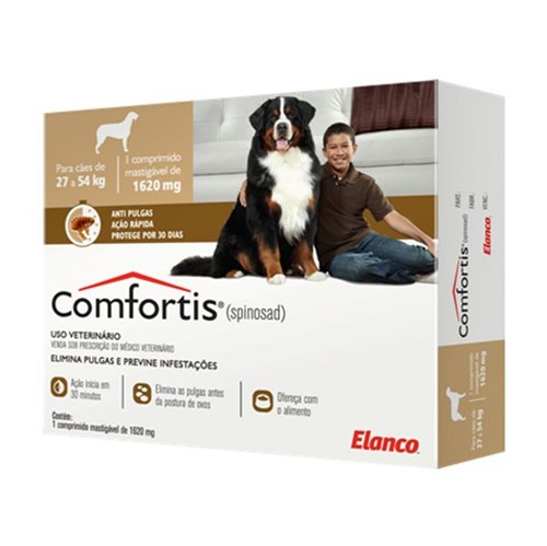 Comfortis Anti-pulgas - 27 a 54kg - 1 Comprimido