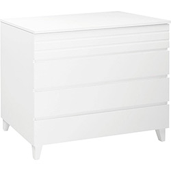 Cômoda Branco Lorena 4 Gavetas - Orb