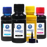 Compatível: Kit 4 Tintas Para Epson L575 Bulk Ink Cmyk Pigmentada 100ml