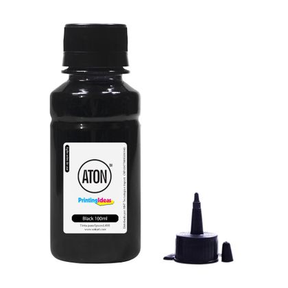 Compatível: Tinta Epson L495 Bulk Ink Black 100ml Corante Tinta para Epson L495 Bulk Ink Black 100ml Corante