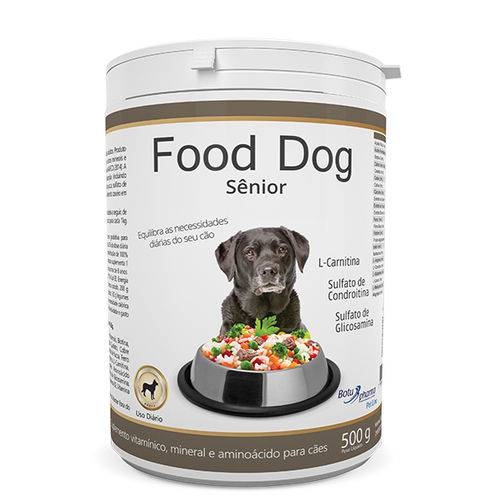 Tudo sobre 'Complemento Alimentar Food Dog Sênior 500g'