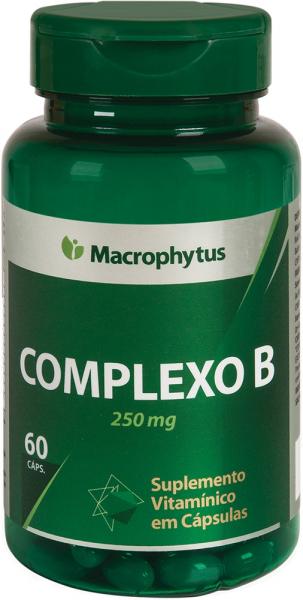 Complexo B Softgel 250mg 60cps Macrophytus