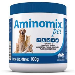 Complexo Vitamínico Aminomix Pet - 100 G
