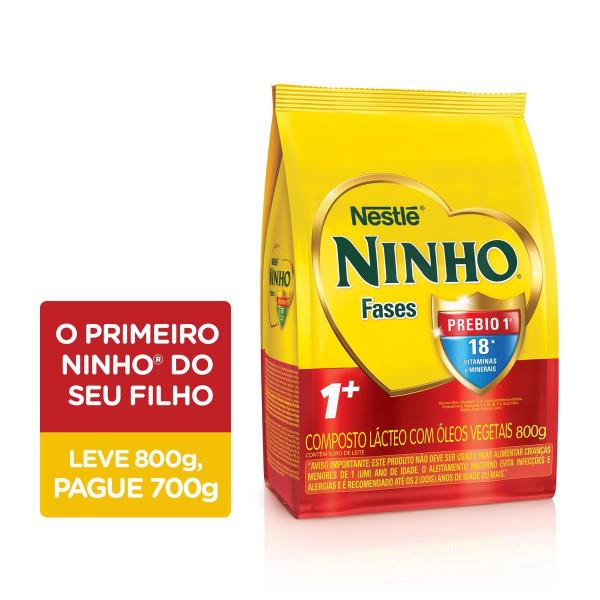 Composto Lácteo Nestlé Ninho Fases 1+ 800g Lata