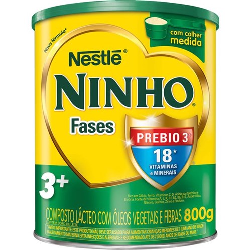 Composto Lacteo Ninho 800g Fases 3+