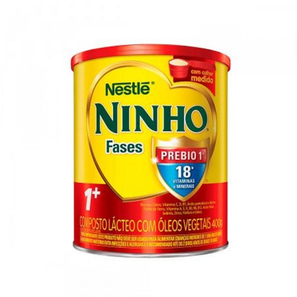 Composto Lácteo Ninho Fases 1+ PREBIO 1 - 400g - Nestlé