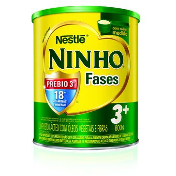 Composto Lácteo NINHO Fases 3+ 800g