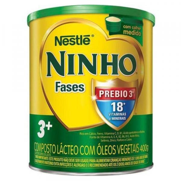 Composto Lácteo Ninho Fases 3+ PREBIO 3 - 400g - Nestlé