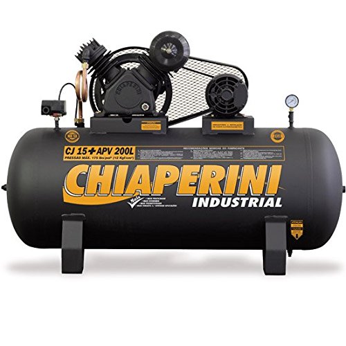Compressor 15+PCM/APV 200 Litros Monofásico-Chiaperini-15+200L/MONO