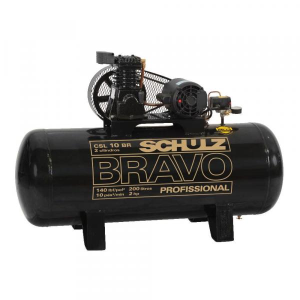 Compressor Bravo CSL 10BR/200 - 2hp - Schulz