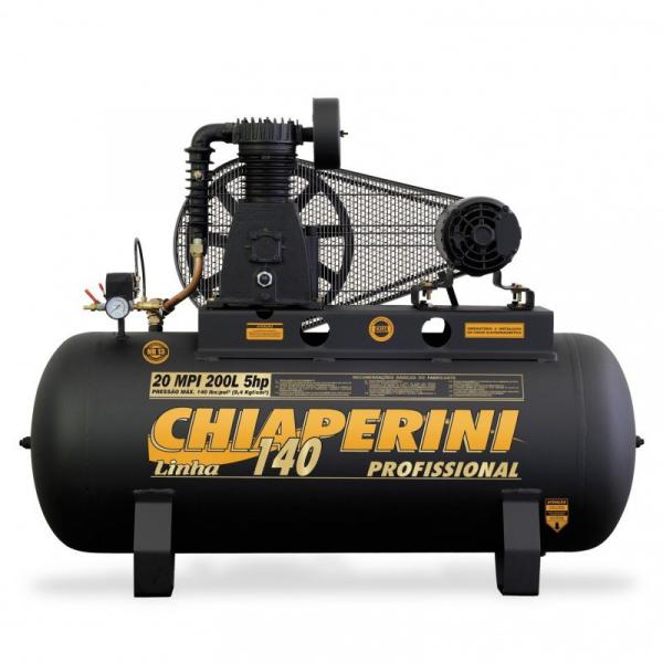 Compressor Chiaperini 20 MPI 200 Litros 5 Cv Monofásico