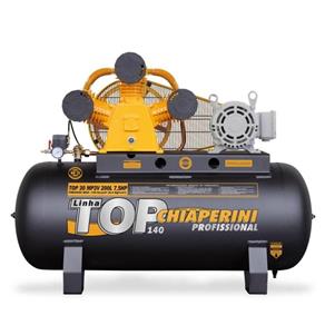 Compressor de Ar 30 Pés 200 Litros 7,5 Hp Trifásico - TOP30 MP3V 200L - Chiaperini
