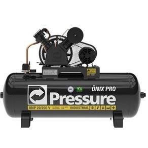 Compressor de Ar 200 Litros - 5HP Trifásico - ONP 20/200 V-5HP - Pressure