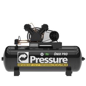 Compressor de Ar 200 Litros - 5HP Trifásico - ONP 20/200 V BP-5HP - Pressure