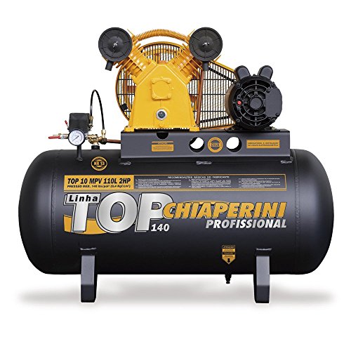 Compressor de Ar 10 PCM 2HP 110 Litros Monofásico-CHIAPERINI-TOP10MPV110LM