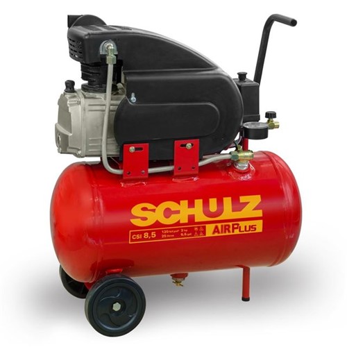Tudo sobre 'Compressor de Ar Air Plus CSI 8,5 25 Litros Schulz 220V'