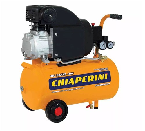 Compressor de Ar Chiaperini 21 Litros 2cv 127v -