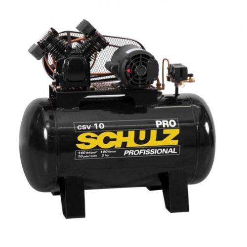 Tudo sobre 'Compressor de Ar Csv-10/100 2hp - 60hz - Schulz'