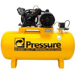 Compressor de Ar 2Cv 10 Pés 100 Litros 110/ Pressure Se10/100V - 220V