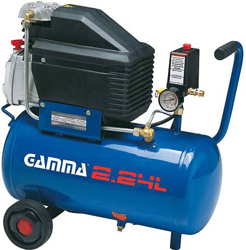 Compressor de Ar Gamma 24L com Kit - 2HP