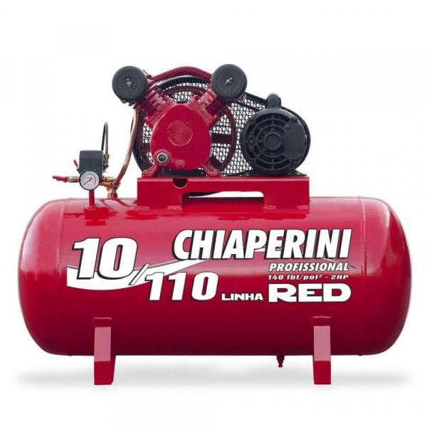 Compressor de Ar Média Pressão 10 Pés 110 Litros Trifási (220/380 (Trifásico)) - Chiaperini