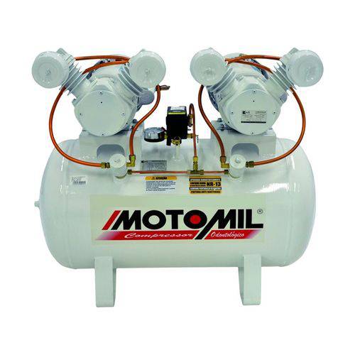 Compressor de Ar Odontológico 2X1 Hp Mono Bivolt Cmo-12/150 Motomil