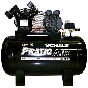 Compressor de Ar - Pratic Air CSV 10/100 - 220/380V Trifásico - Schulz