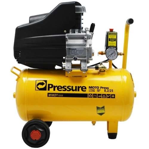 Compressor de Ar Pressure Wp8225220 2Hp 24L 220V 8,2/25 8Pcm (220V)