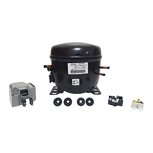 Compressor Egas 80HLP 115-127V R134A 1PH 1/4+ W10375479 para Freezer e Geladeira Brastemp Consul