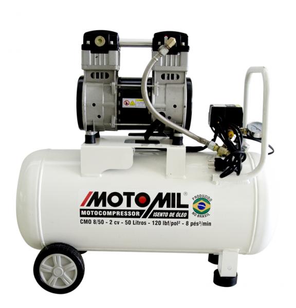 Compressor Odontológico Cmo-8/50 Br - Motomil