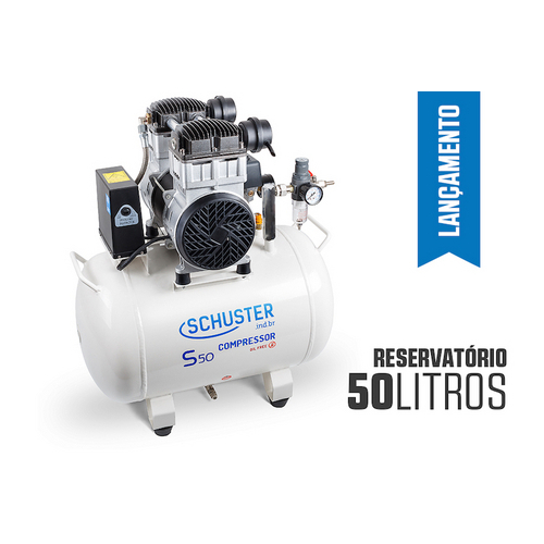 Compressor Odontologico S50 G2 Schuster P/ 1 Consultório - Schuster