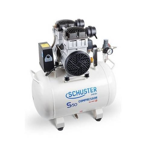 Compressor Odontológico S50 para 2 Consultórios - Schuster