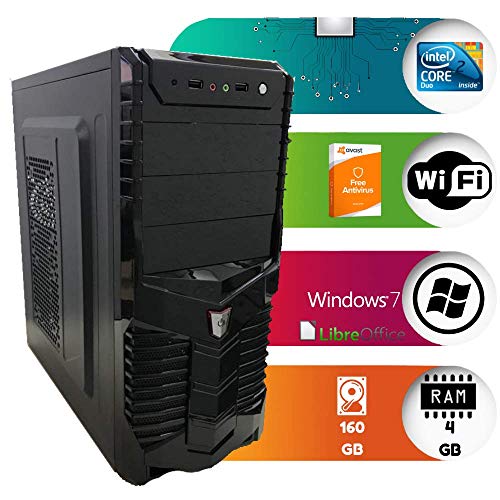 Computado Intel Core 2 Duo HD 160 4 GB Ram com Wi-Fi