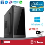 Computador 5Tech Intel Core I5 3.10ghz, 8Gb, HD 1 Tera, Hdmi Fullhd, Windows 10 Pro 2019 COM WIFI