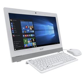 Computador Acer All In One Aspire AZ1-752-BC52 com Intel® Pentium® Quad Core, 4GB, 500GB, Gravador de DVD, HDMI, Bluetooth, LED 19.5" e Windows 10