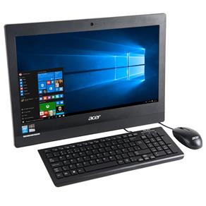 Computador Acer All In One Aspire AZ1-751-BR12 com Intel® Core™ I3-5015U, 4GB, 1TB, Gravador de DVD, Leitor de Cartões, HDMI, LED 19.5" e Windows 10