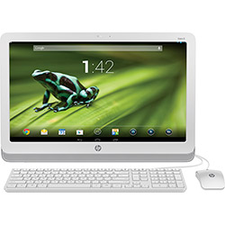 Computador All In One HP Slate 21 com Processador NVIDIA Tegra Quad-Core 1GB 8GB Tela LED IPS Full HD Touchscreen 21,5" Android 4.2