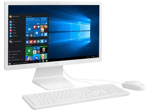 Tudo sobre 'Computador All In One LG 22V270 Intel Quad Core - 4GB 500GB 21,5” Windows 10'