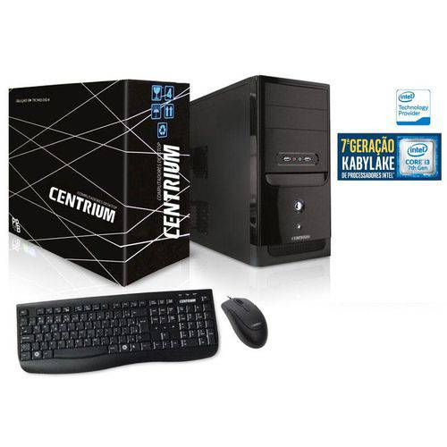 Computador Centrium Intel Core I3-7100 3.9gh 4gb 500gb Linux