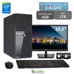Computador com Monitor 19,5 Lg Intel Dual Core 2.41GHZ 4GB HD 1TB 3GREEN Triumph Business Desktop