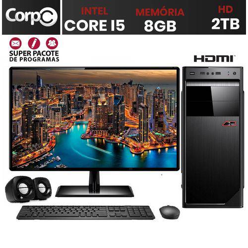 Tudo sobre 'Computador com Monitor 19.5" LED EasyPC Line Intel Core I5 3.2ghz 8GB HD 2TB HDMI Full HD'