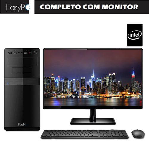 Computador Completo com Monitor LED 19.5" EasyPC Intel Dual Core 2GB HD 320GB