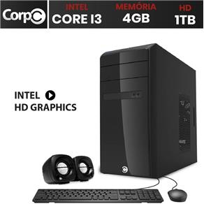 Computador Corpc Intel Core I3 4Gb Ddr3, Hd 1Tb