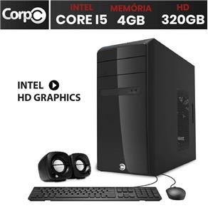 Computador Corpc Intel Core I5 4Gb Ddr3, Hd 320Gb