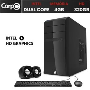 Computador CorPC Intel Dual Core 2.41 4GB HD 320GB