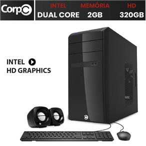 Computador Corpc Intel Dual Core 2.41 2Gb Hd 320Gb